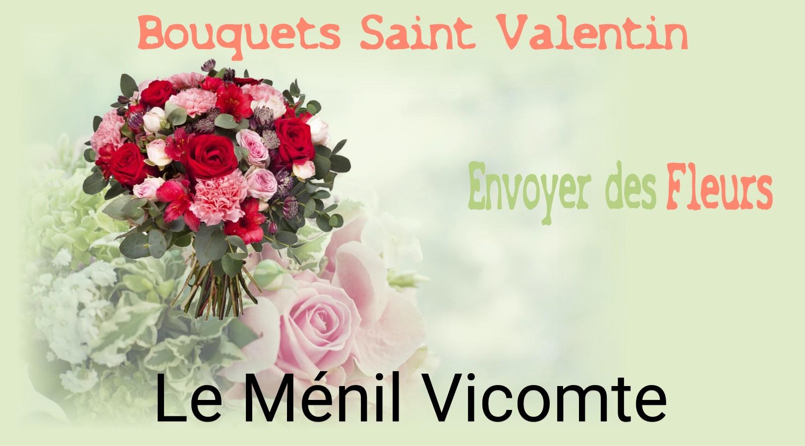 Roses de Saint-Valentin livrées à Le Ménil-Vicomte